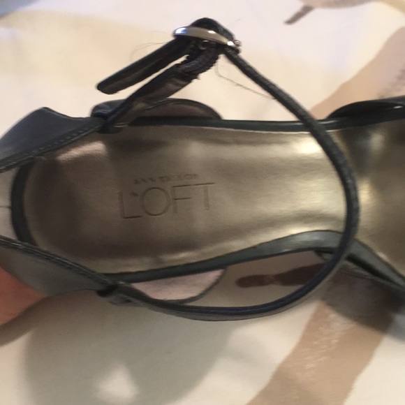 Ann Taylor Loft Ankle Strap Heels - Picture 3 of 4